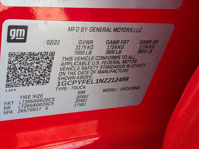 Certified 2022 Chevrolet Silverado 1500 LT Trail Boss w/ Bed Protection Package image 16