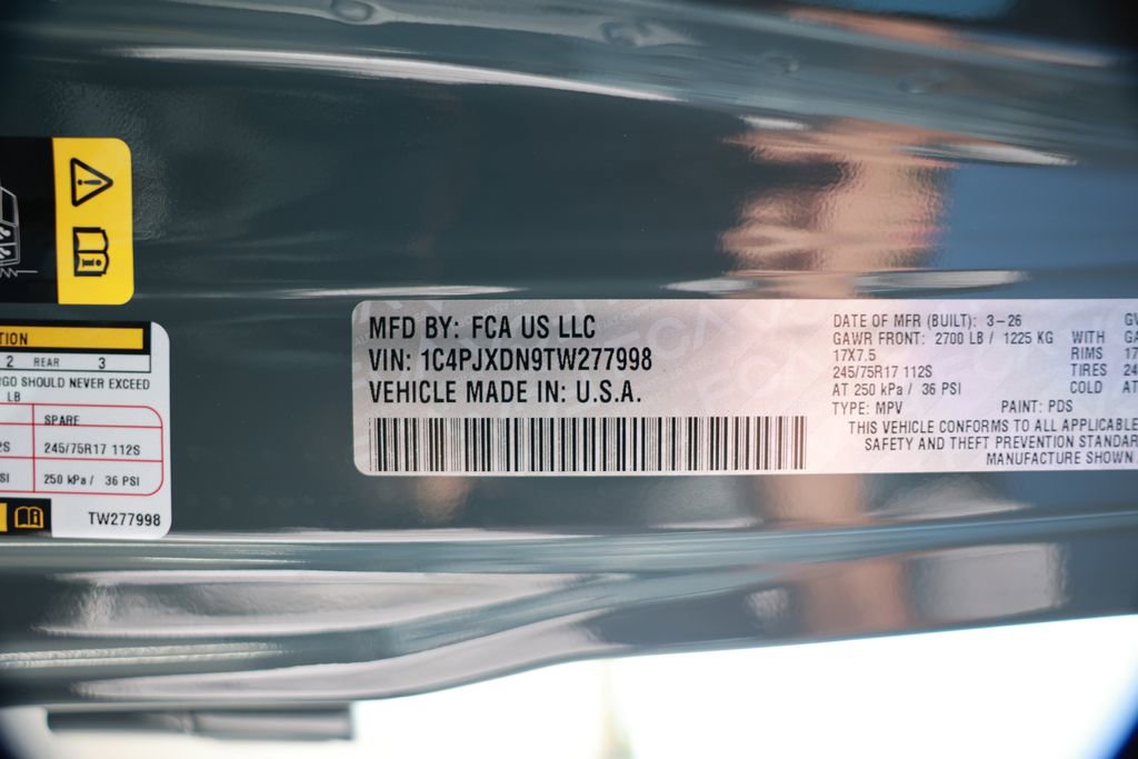 New 2026 Jeep Wrangler Unlimited Sport AWD/4WD image 36