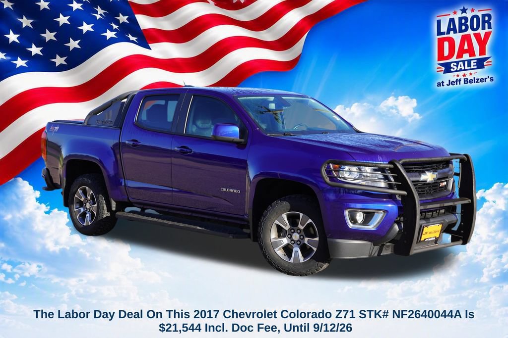 Certified 2017 Chevrolet Colorado Z71