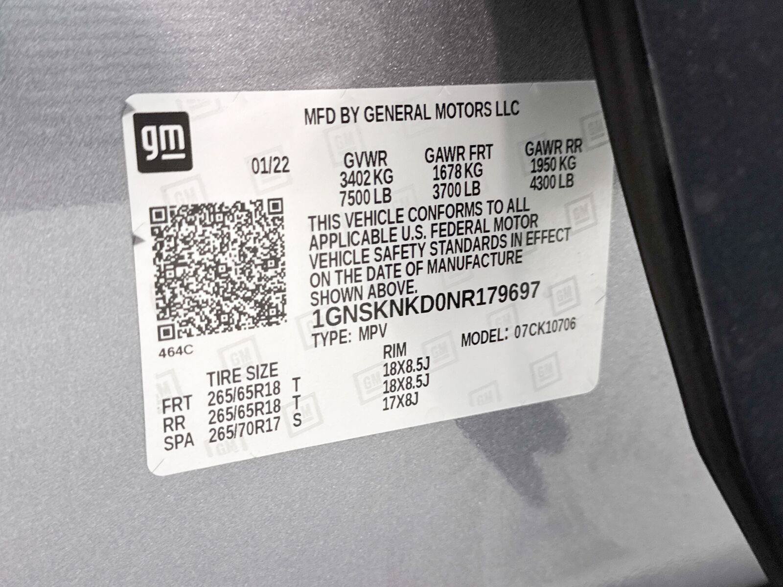 Used 2022 Chevrolet Tahoe LT AWD/4WD image 40