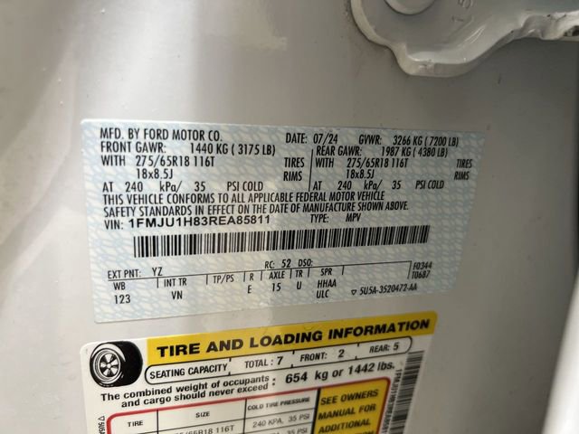 Certified 2024 Ford Expedition XLT RWD image 31
