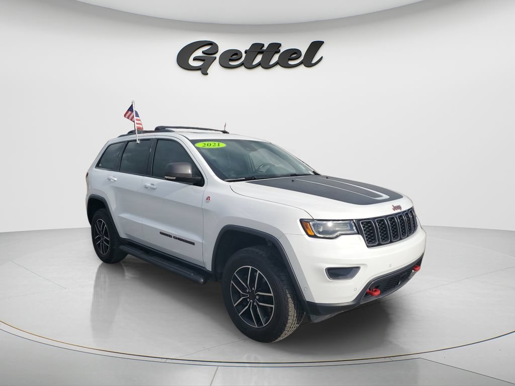 Used 2021 Jeep Grand Cherokee Trailhawk w/ Premium Lighting Group AWD/4WD image 3