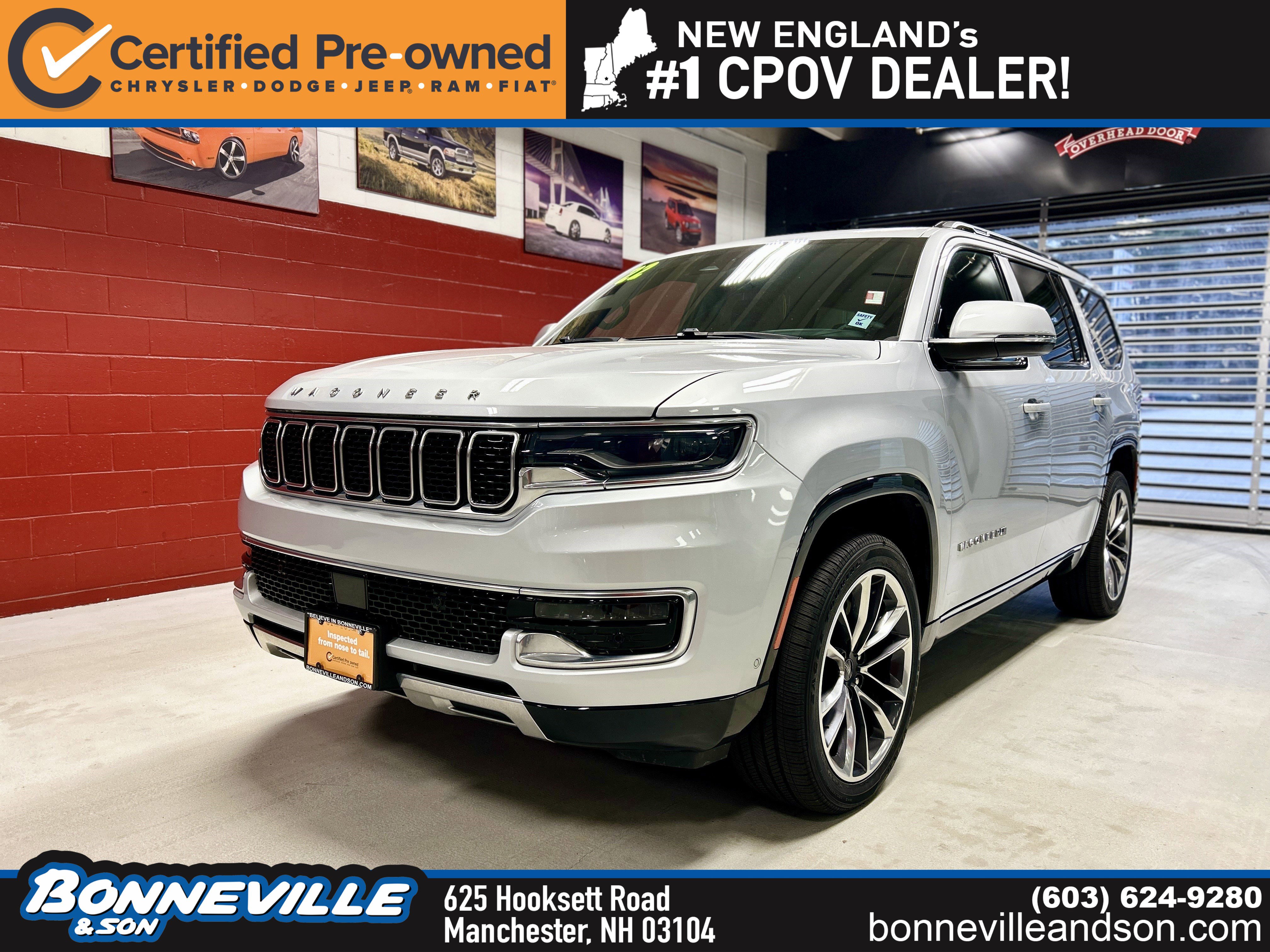 Certified 2022 Jeep Wagoneer Series III w/ Premium Group I image 1