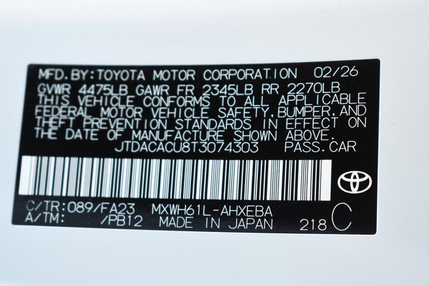 New 2026 Toyota Prius Plug-In Hybrid FWD image 15