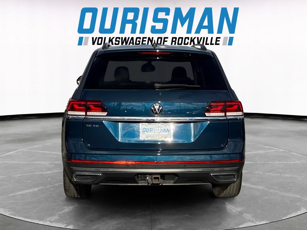 Used 2021 Volkswagen Atlas SE w/ Panoramic Sunroof Package FWD image 5