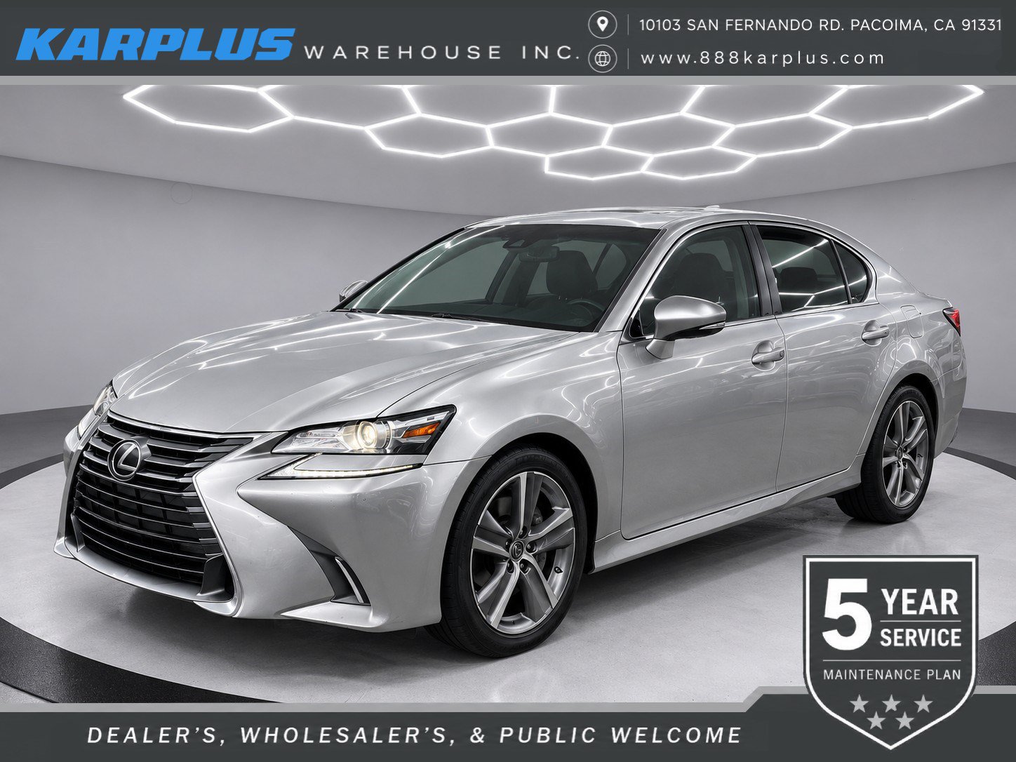 Used 2017 Lexus GS 200t w/ Premium Package RWD image 1