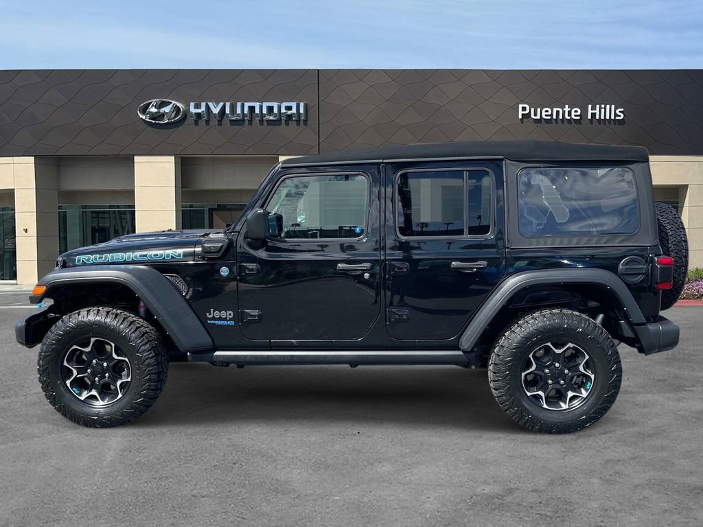 Used 2022 Jeep Wrangler Unlimited Rubicon 4xe w/ Safety Group AWD/4WD image 3