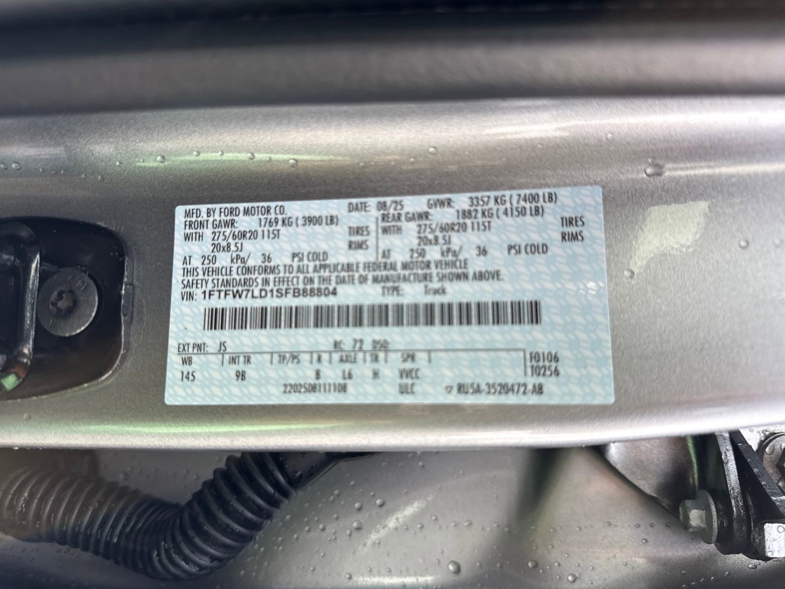 Used 2025 Ford F150 Platinum w/ Equipment Group 702A High image 30