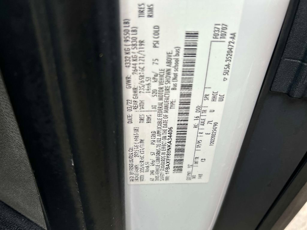Used 2022 Ford Transit 350 XLT AWD/4WD image 25