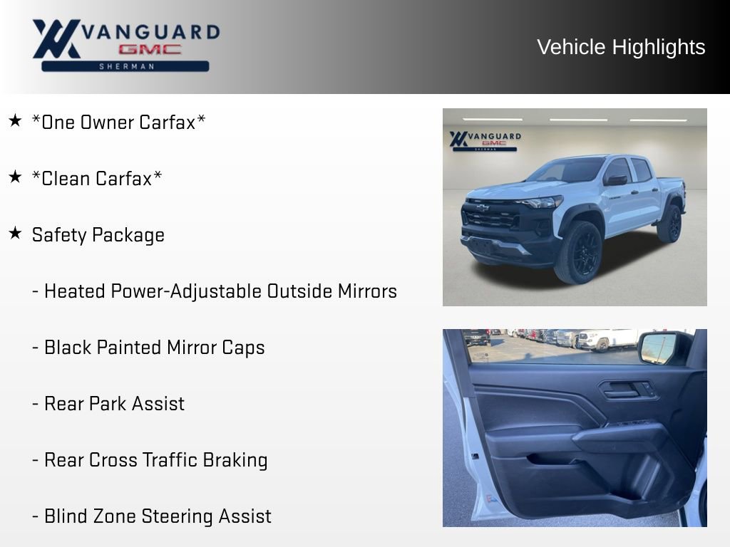 Used 2023 Chevrolet Colorado Trail Boss w/ LPO, Dark Essentials Package image 5