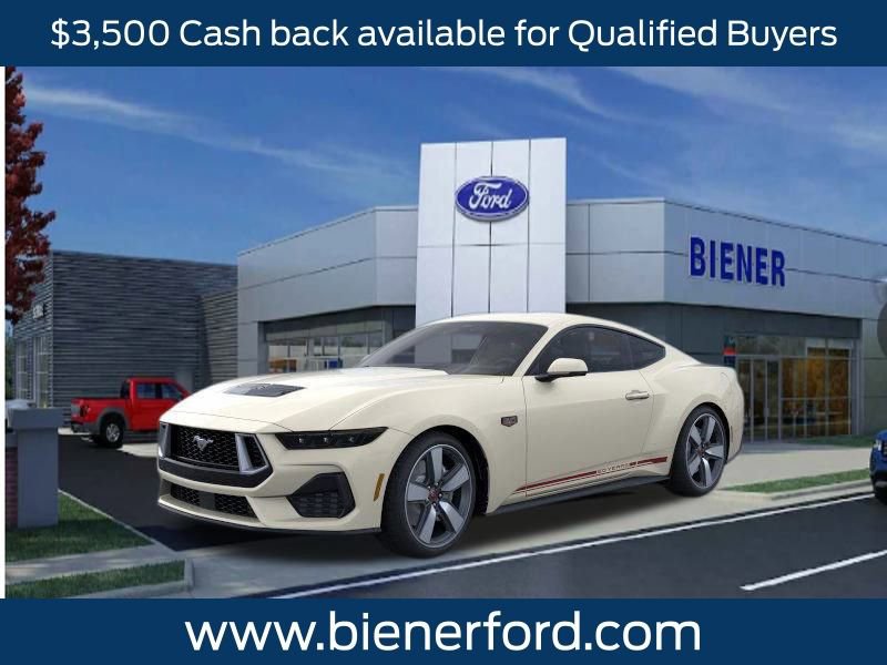 New 2025 Ford Mustang GT Premium w/ 60th Anniversary Package