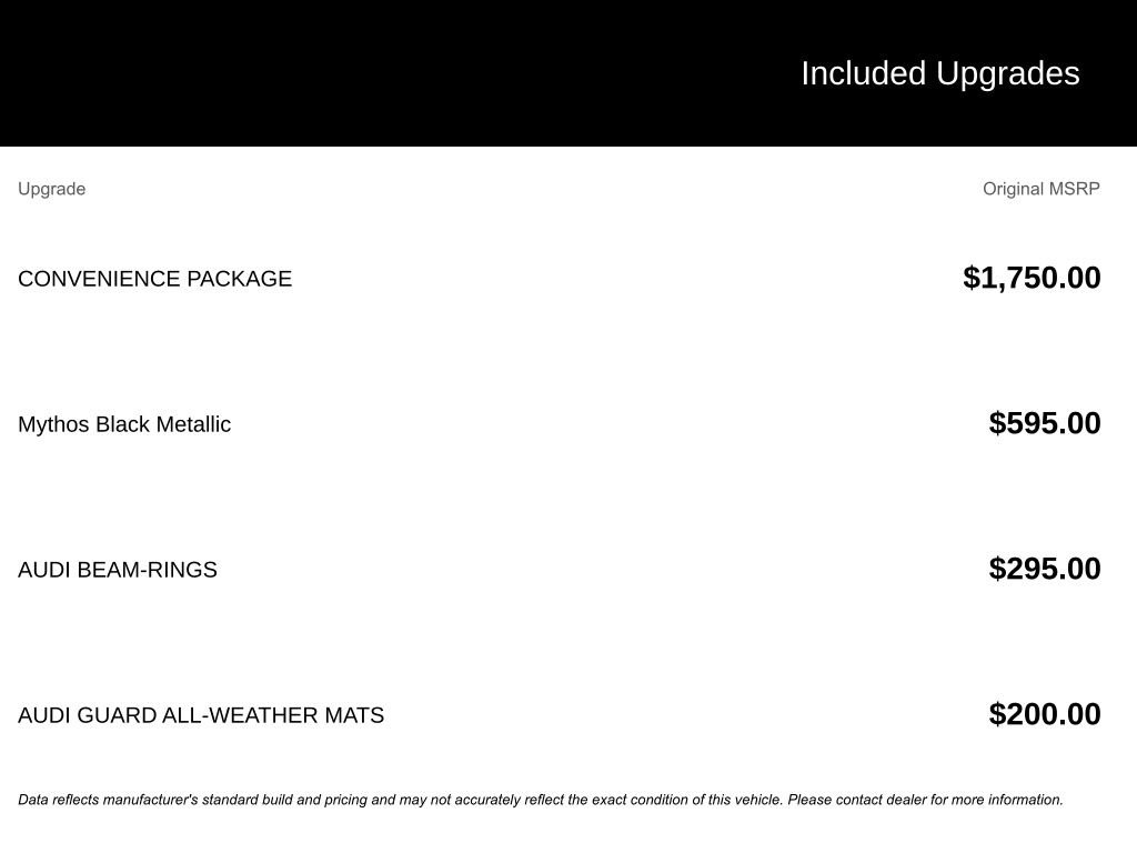 New 2025 Audi Q3 2.0T Premium w/ Convenience Package AWD/4WD image 4