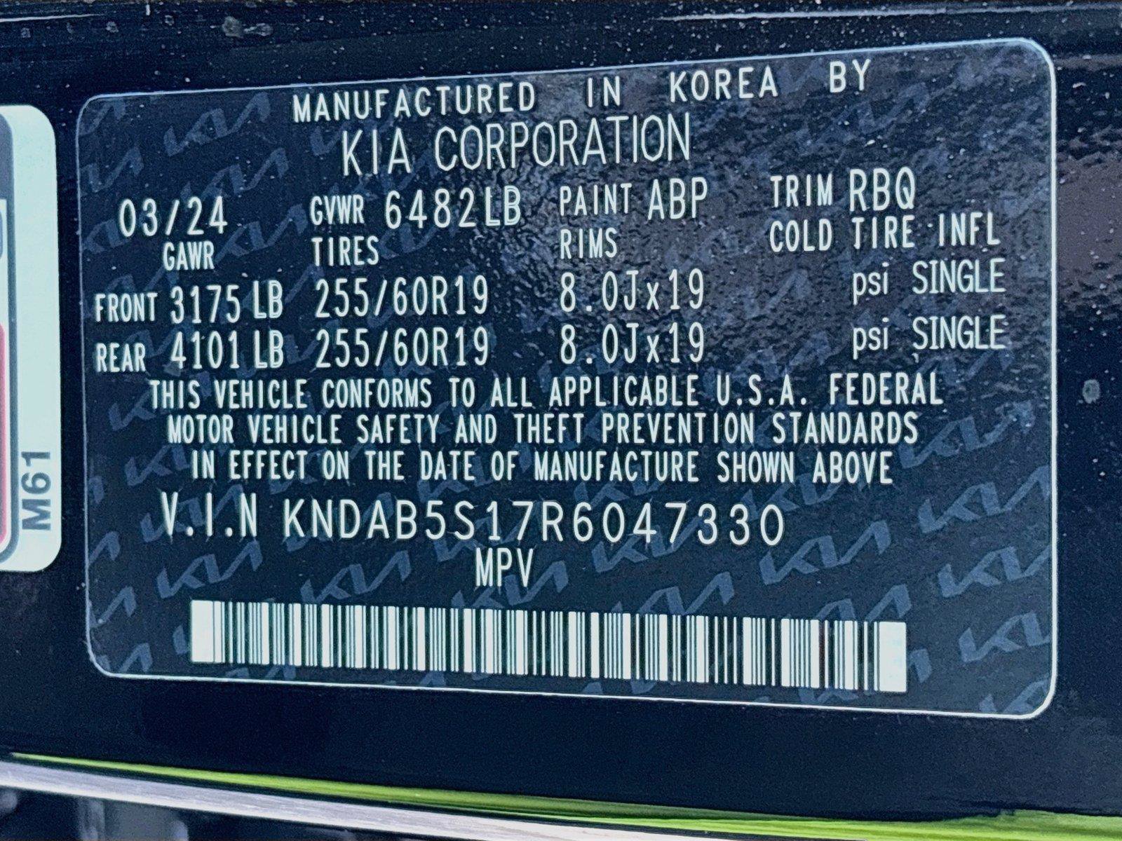 Used 2024 Kia EV9 Light Long Range RWD image 37