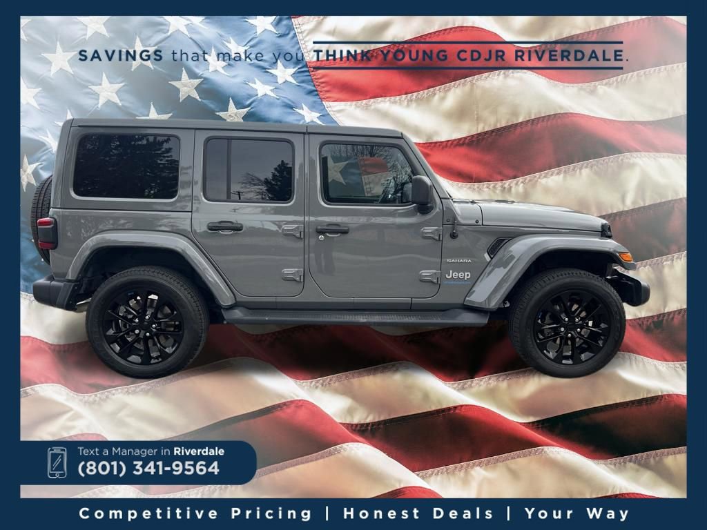 Used 2023 Jeep Wrangler Unlimited Sahara w/ Cold Weather Group image 6