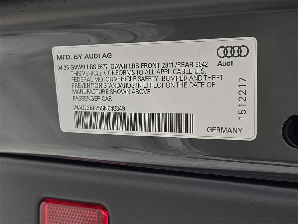 New 2025 Audi A6 Premium Plus image 36