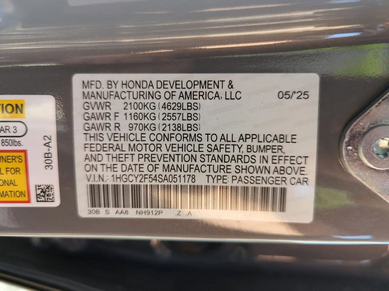Certified 2025 Honda Accord Sport image 25