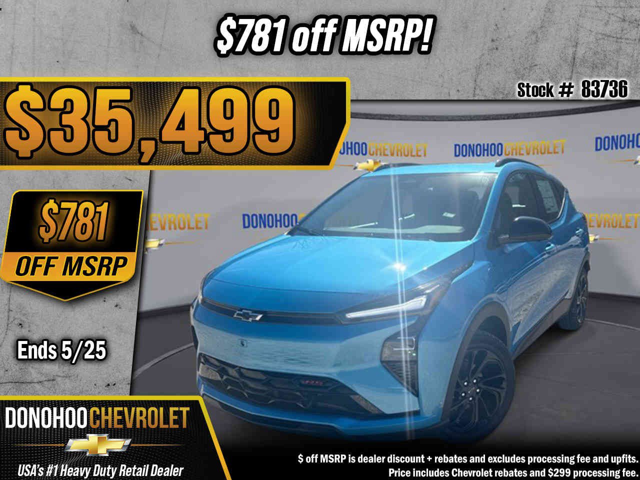 New 2027 Chevrolet Bolt RS w/ Technology Package FWD image 1