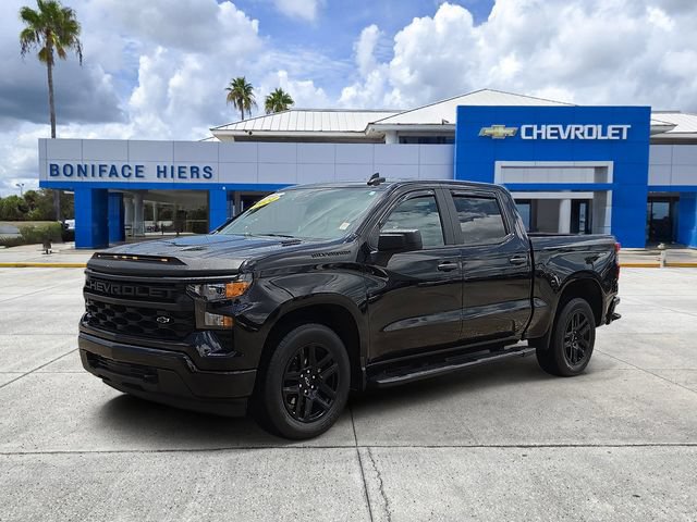 Used 2024 Chevrolet Silverado 1500 Custom w/ LPO, Dark Essentials Package RWD image 2