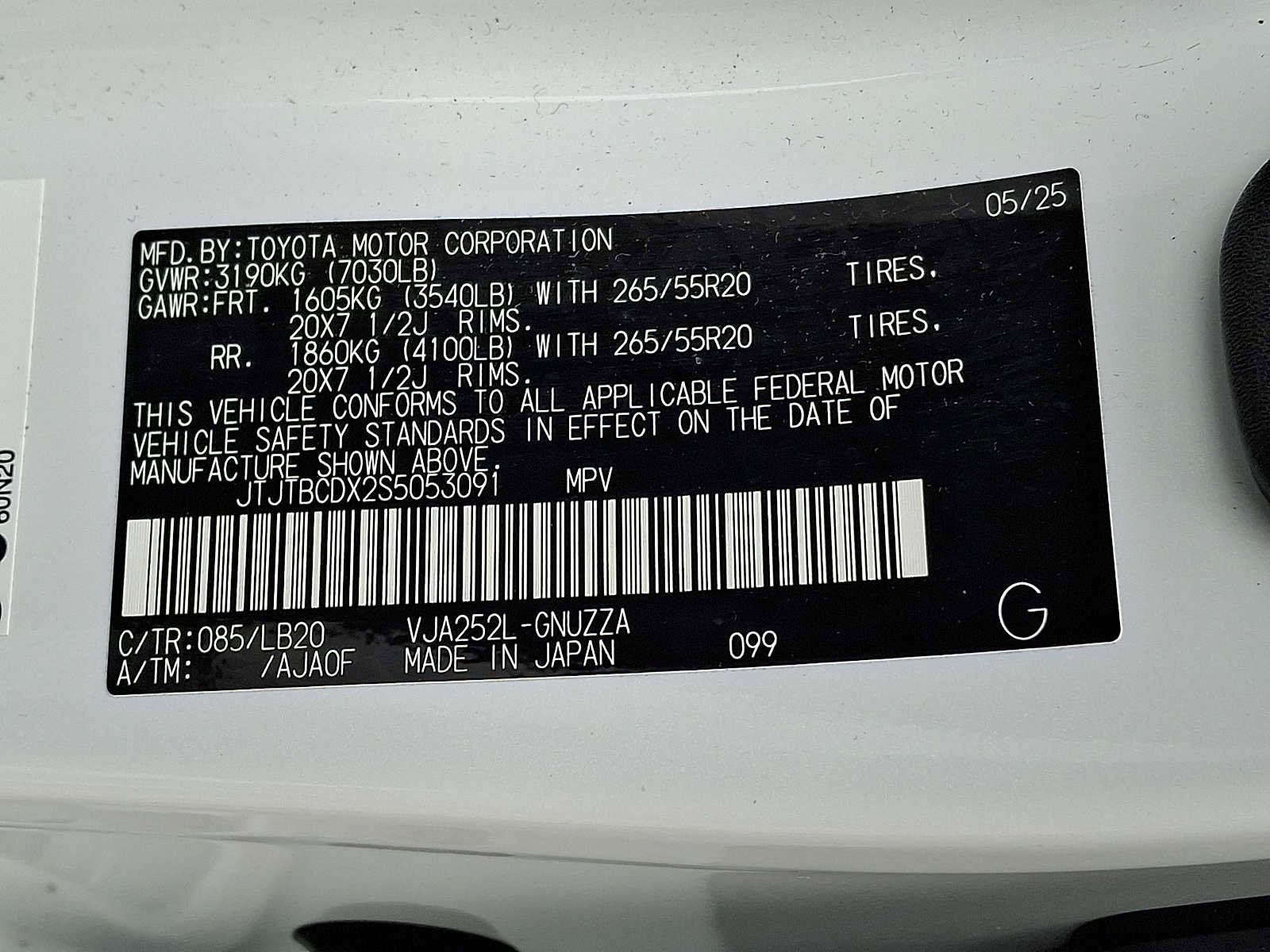 Used 2025 Lexus GX 550 Premium+ w/ Accessory Package (2T) image 26