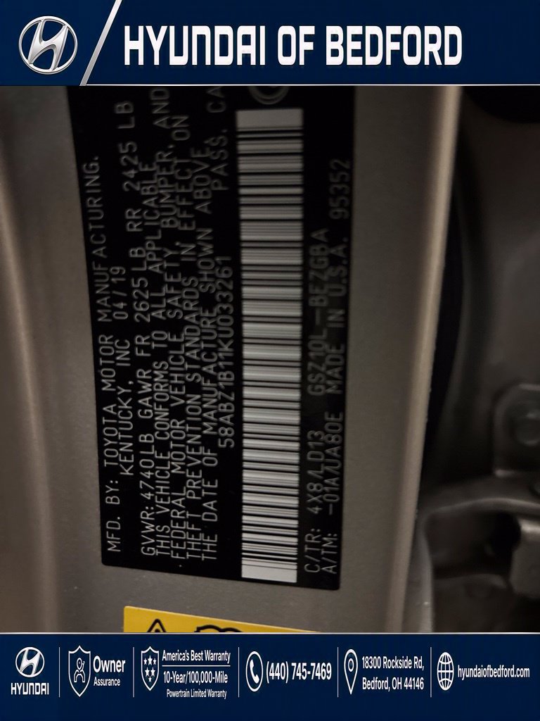 Used 2019 Lexus ES 350 w/ Premium Package FWD image 16