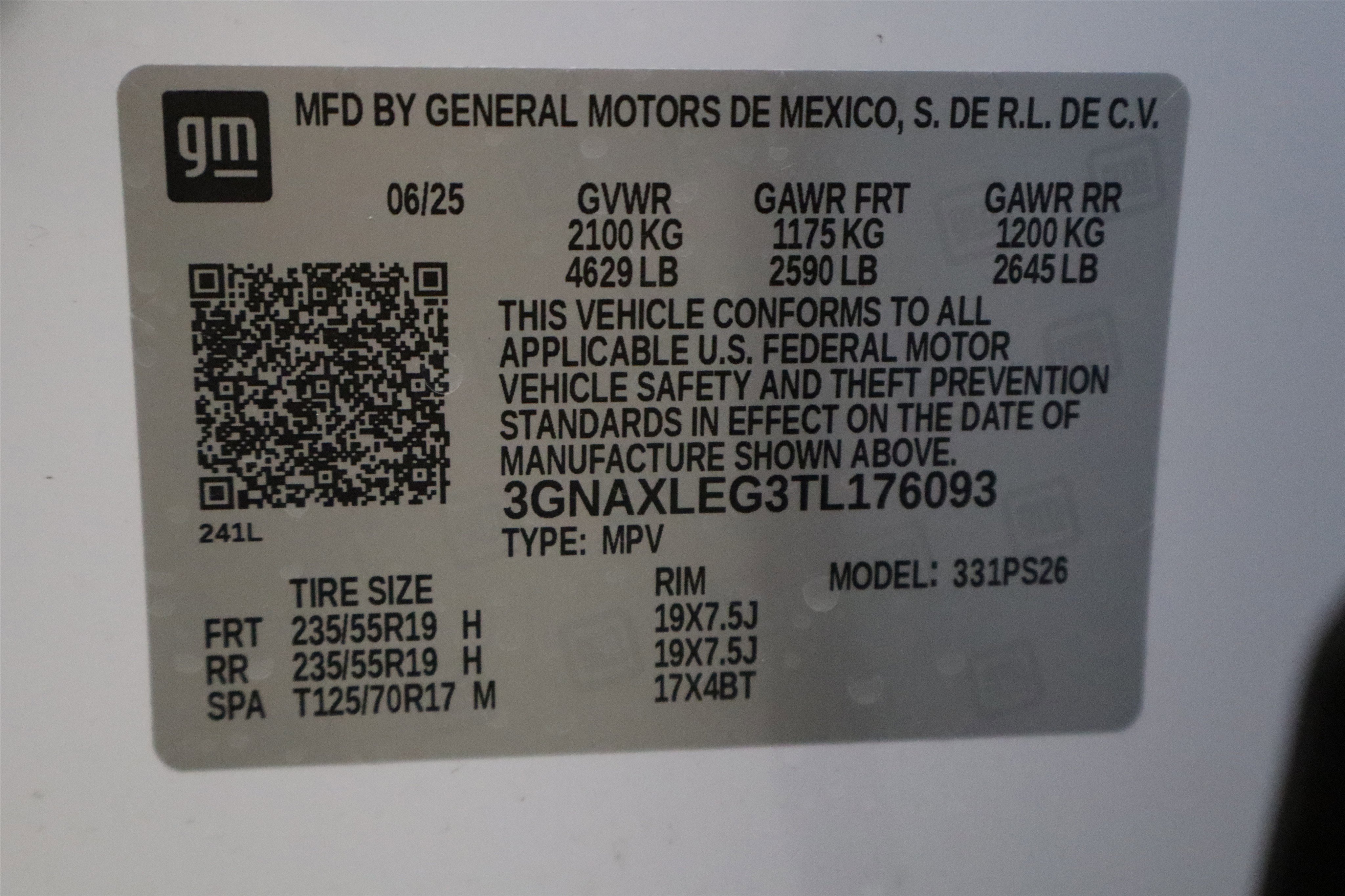 New 2026 Chevrolet Equinox RS w/ Convenience Package III image 35