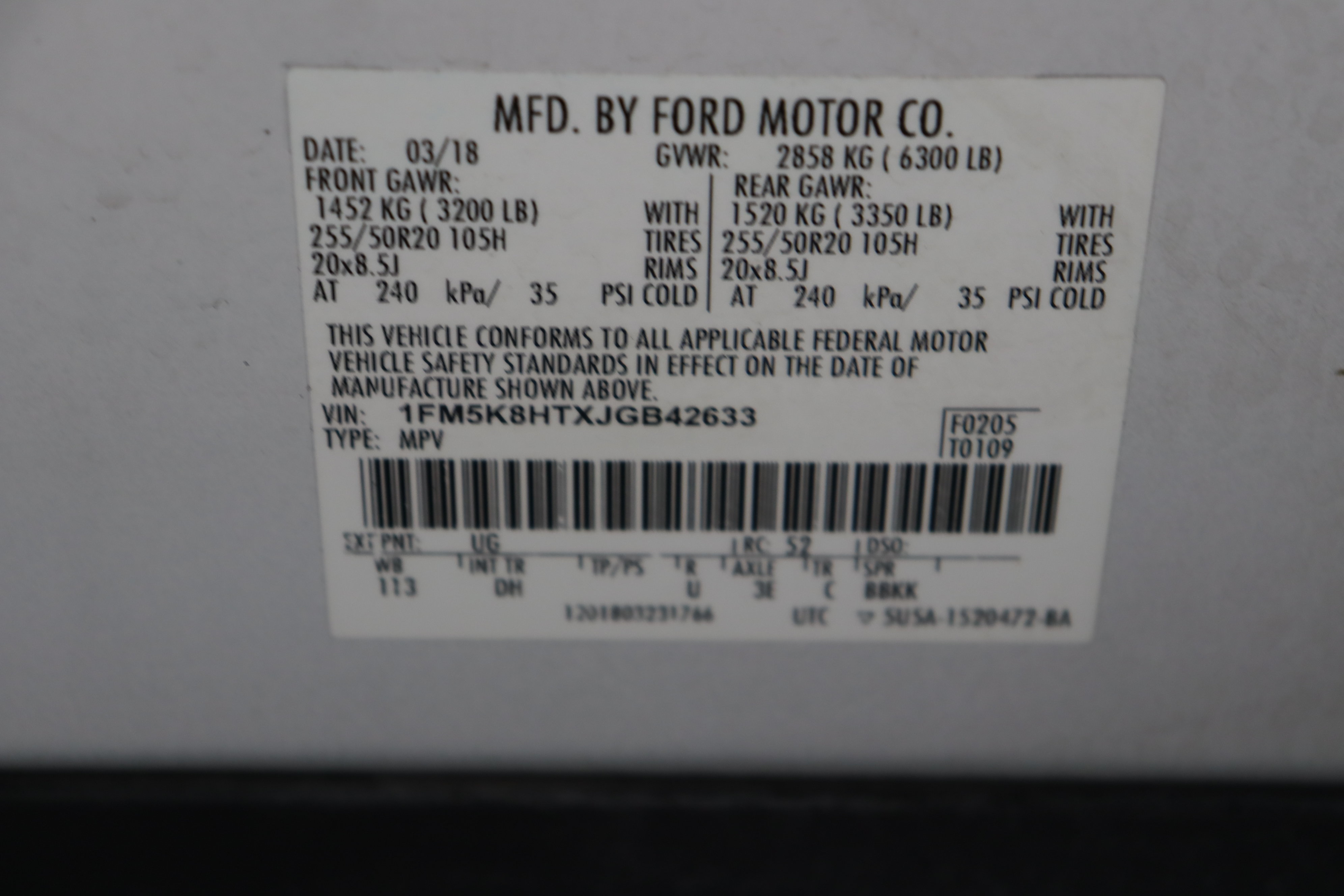 Used 2018 Ford Explorer Platinum AWD/4WD image 46
