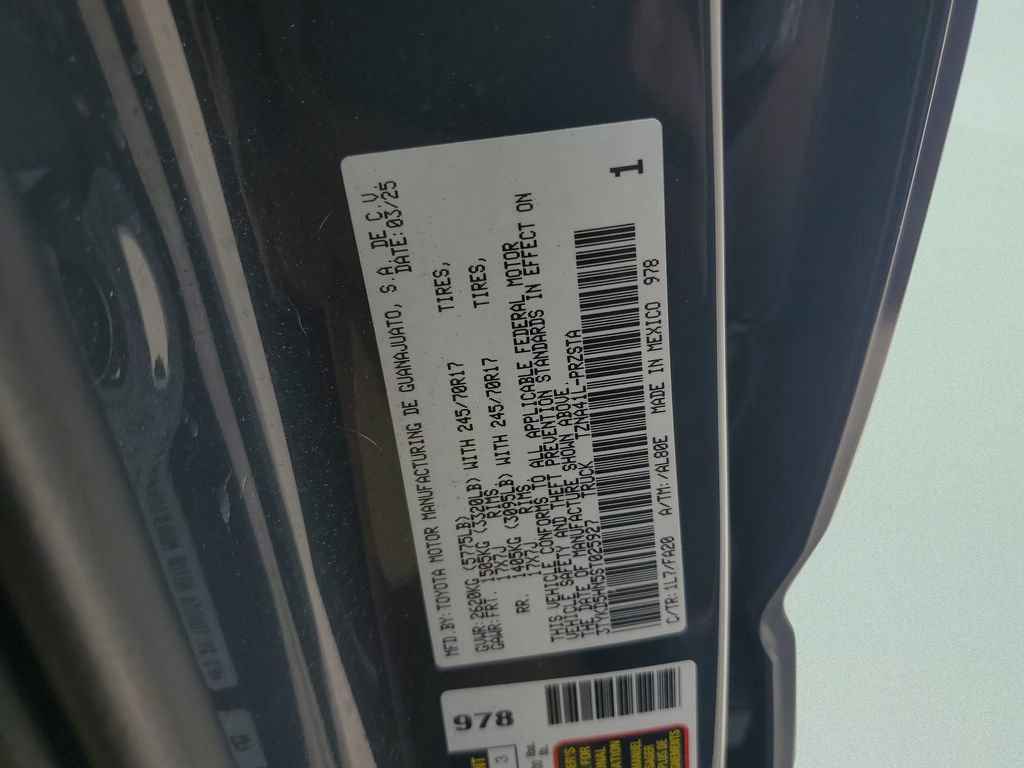 Certified 2025 Toyota Tacoma SR RWD image 23