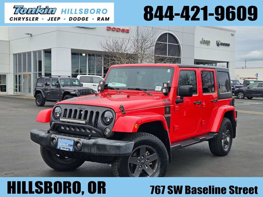 Used 2016 Jeep Wrangler Unlimited Sport