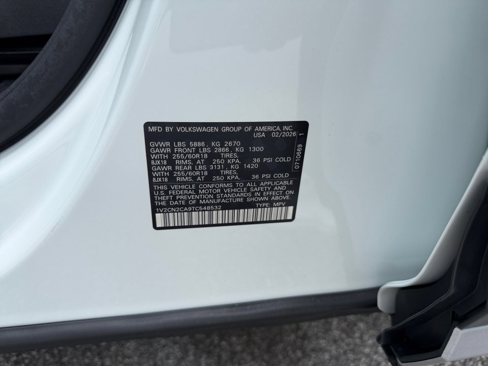 New 2026 Volkswagen Atlas Peak Edition AWD/4WD image 35
