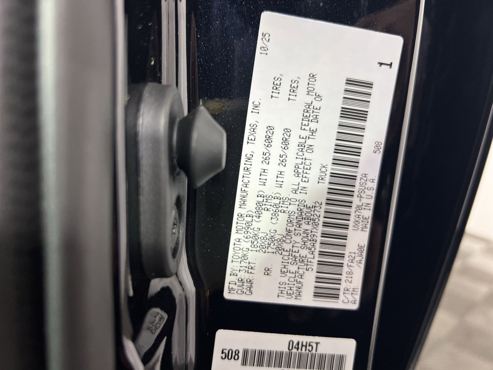 Used 2026 Toyota Tundra SR5 w/ SX Package RWD image 30