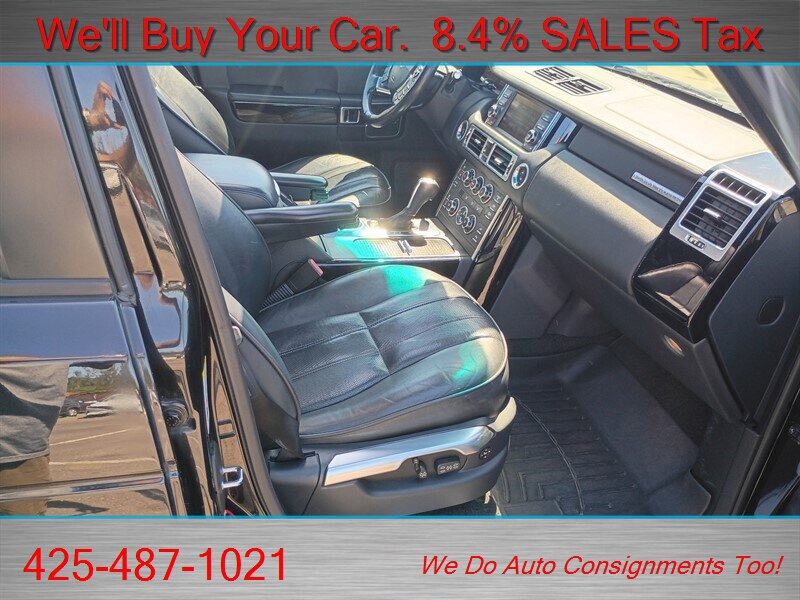 Used 2011 Land Rover Range Rover HSE AWD/4WD image 12