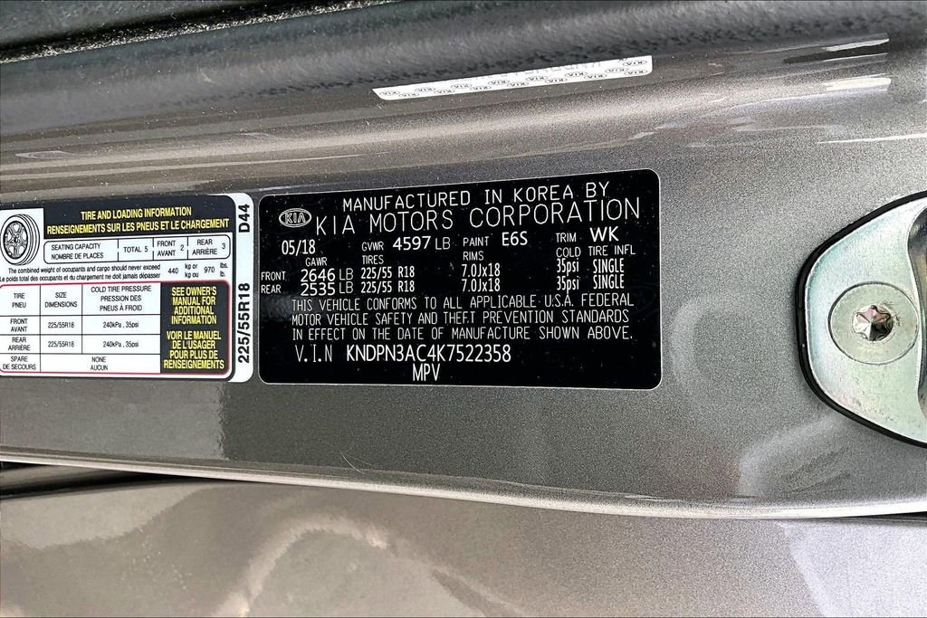 Used 2019 Kia Sportage EX w/ EX Premium Package FWD image 19