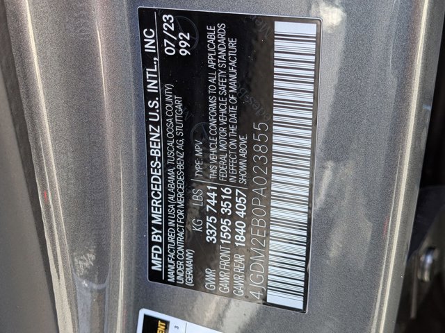 Certified 2023 Mercedes-Benz EQS 450+ 4MATIC SUV image 25