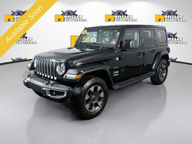 Used 2018 Jeep Wrangler Unlimited Sahara w/ Uconnect 4C Nav & Sound Group