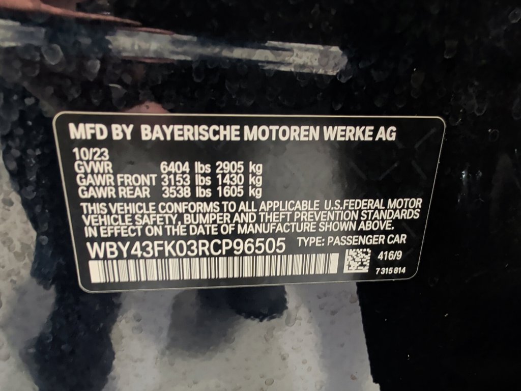 Certified 2024 BMW i5 M60 w/ Executive Package AWD/4WD image 3