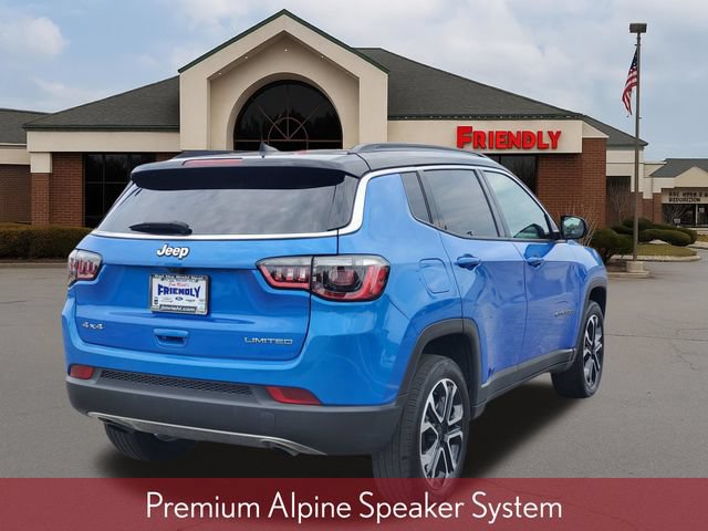 Used 2023 Jeep Compass Limited w/ Sun and Sound Group AWD/4WD image 4