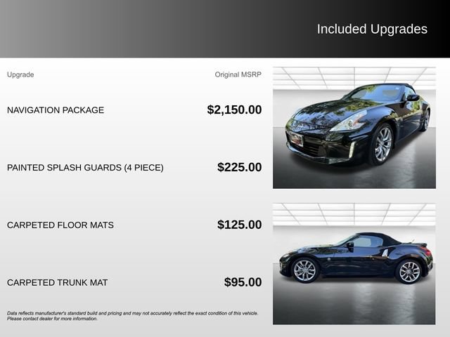 Used 2014 Nissan 370Z Touring w/ Navigation Package RWD image 5