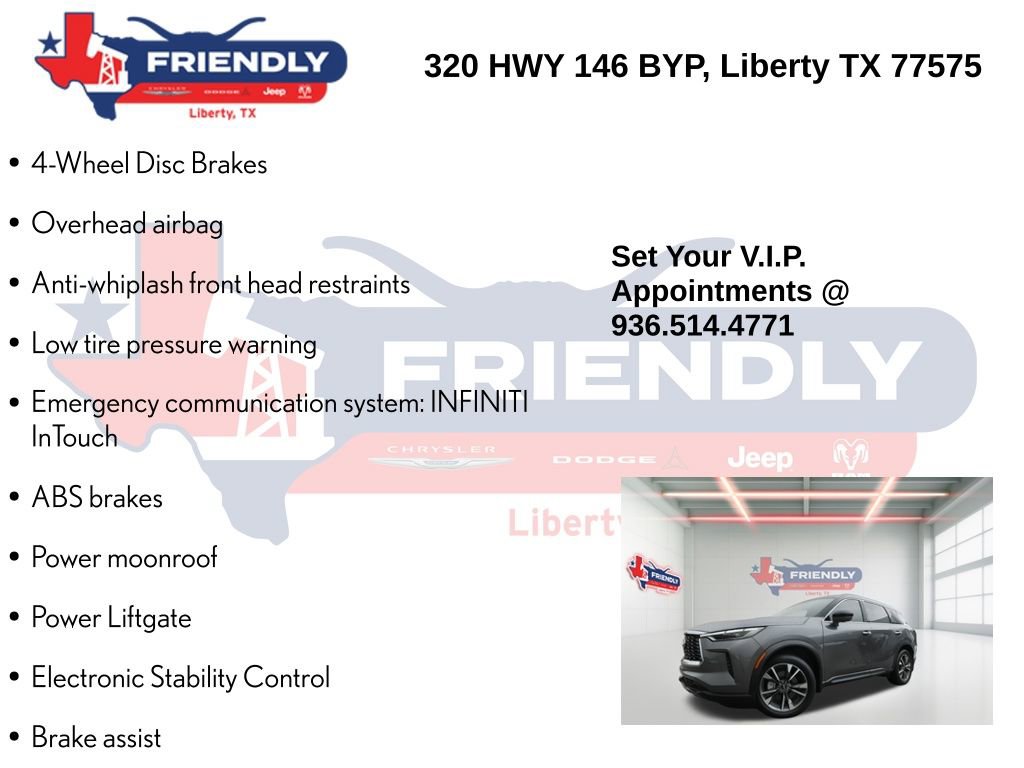 Used 2025 INFINITI QX60 Luxe w/ Vision Package FWD image 20