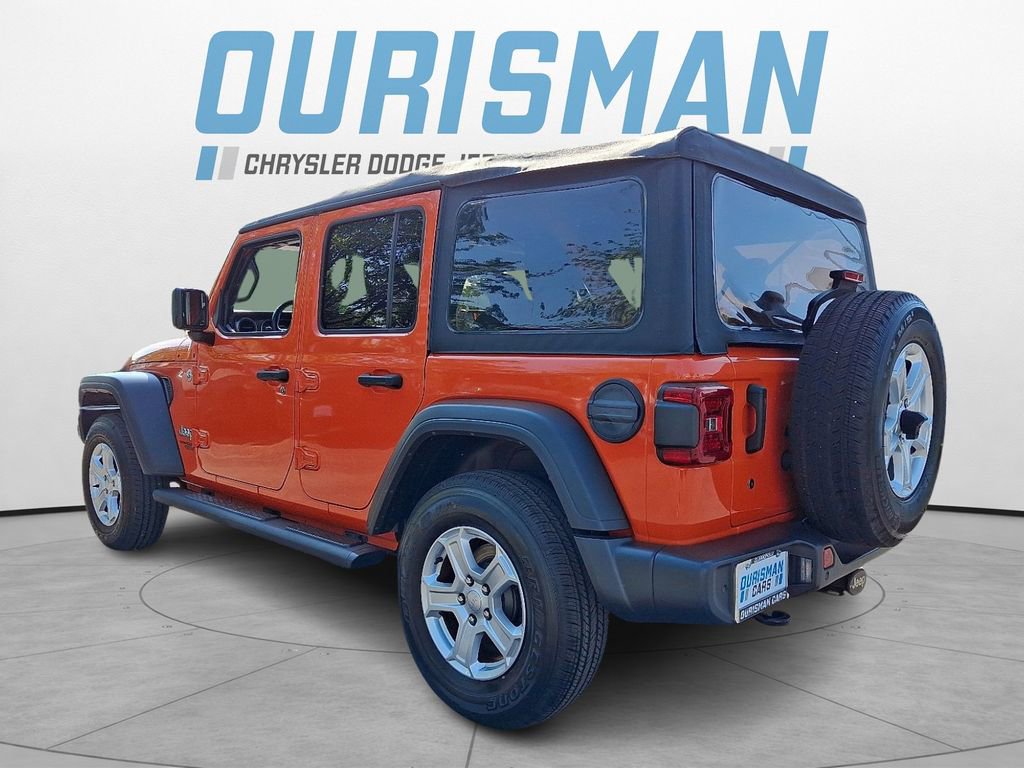 Certified 2020 Jeep Wrangler Unlimited Sport S AWD/4WD image 4