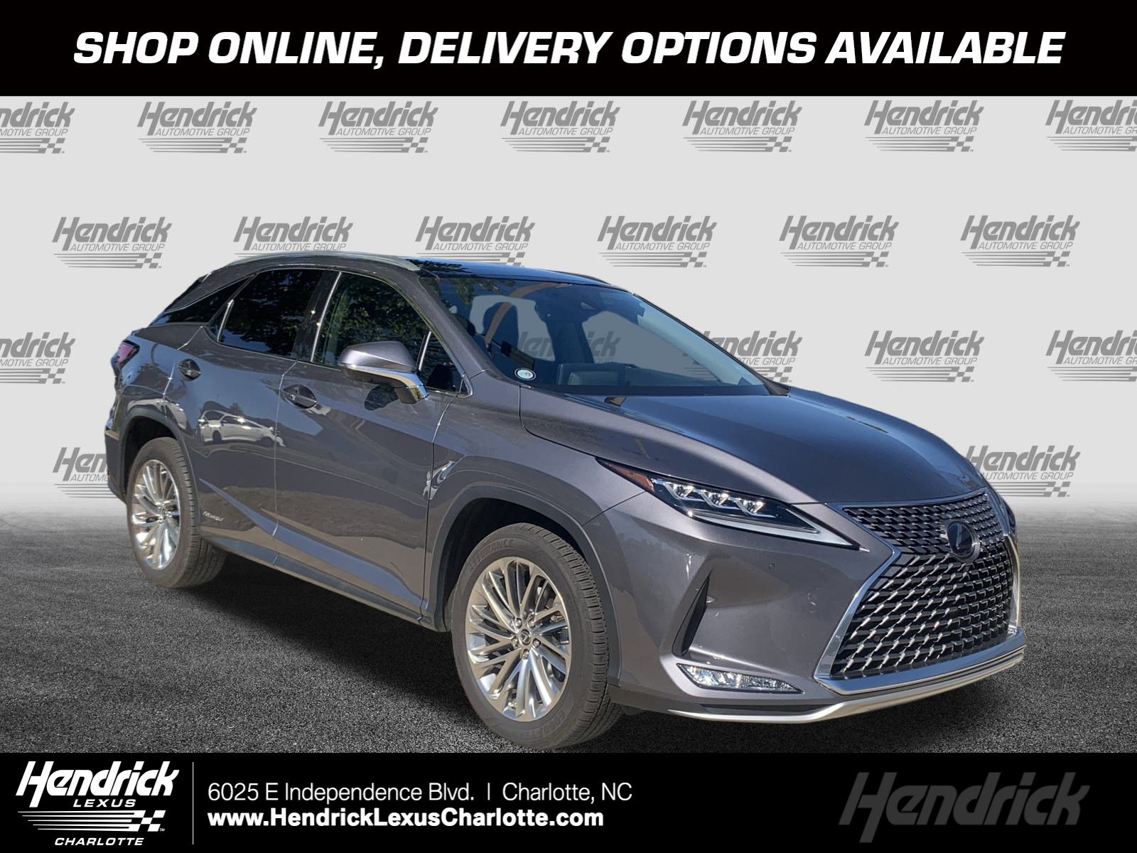 Used 2021 Lexus RX 450h AWD w/ Luxury Package
