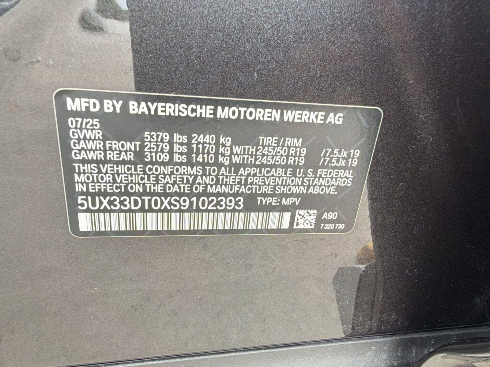 Certified 2025 BMW X4 xDrive30i AWD/4WD image 20