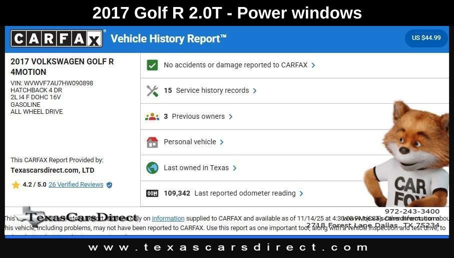 Used 2017 Volkswagen Golf R 4-Door image 9