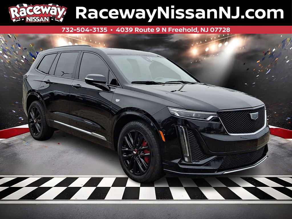 Used 2025 Cadillac XT6 Sport w/ LPO, Red Accent Package image 1