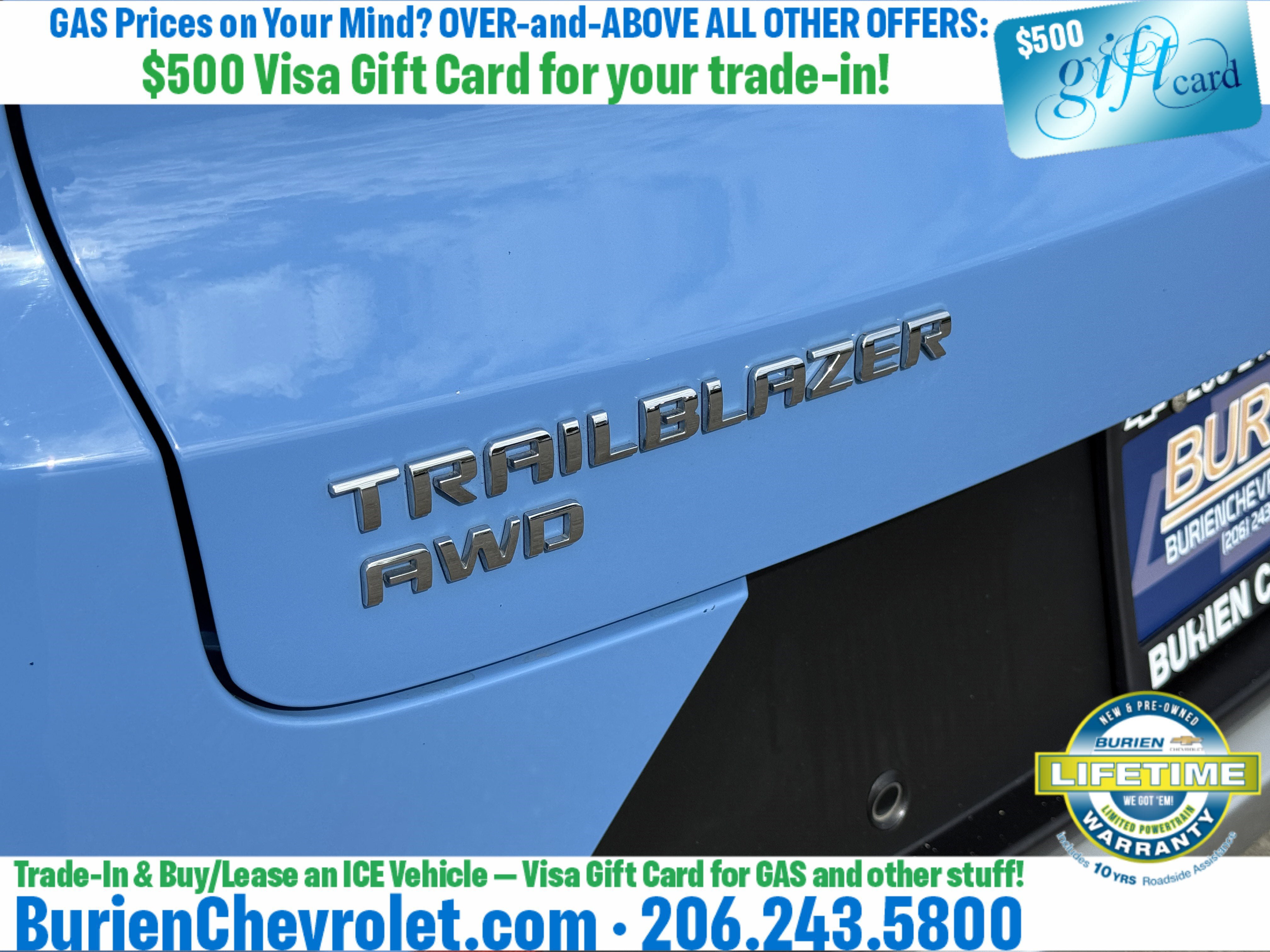 Used 2024 Chevrolet TrailBlazer LT w/ LT Cold Weather Package AWD/4WD image 35
