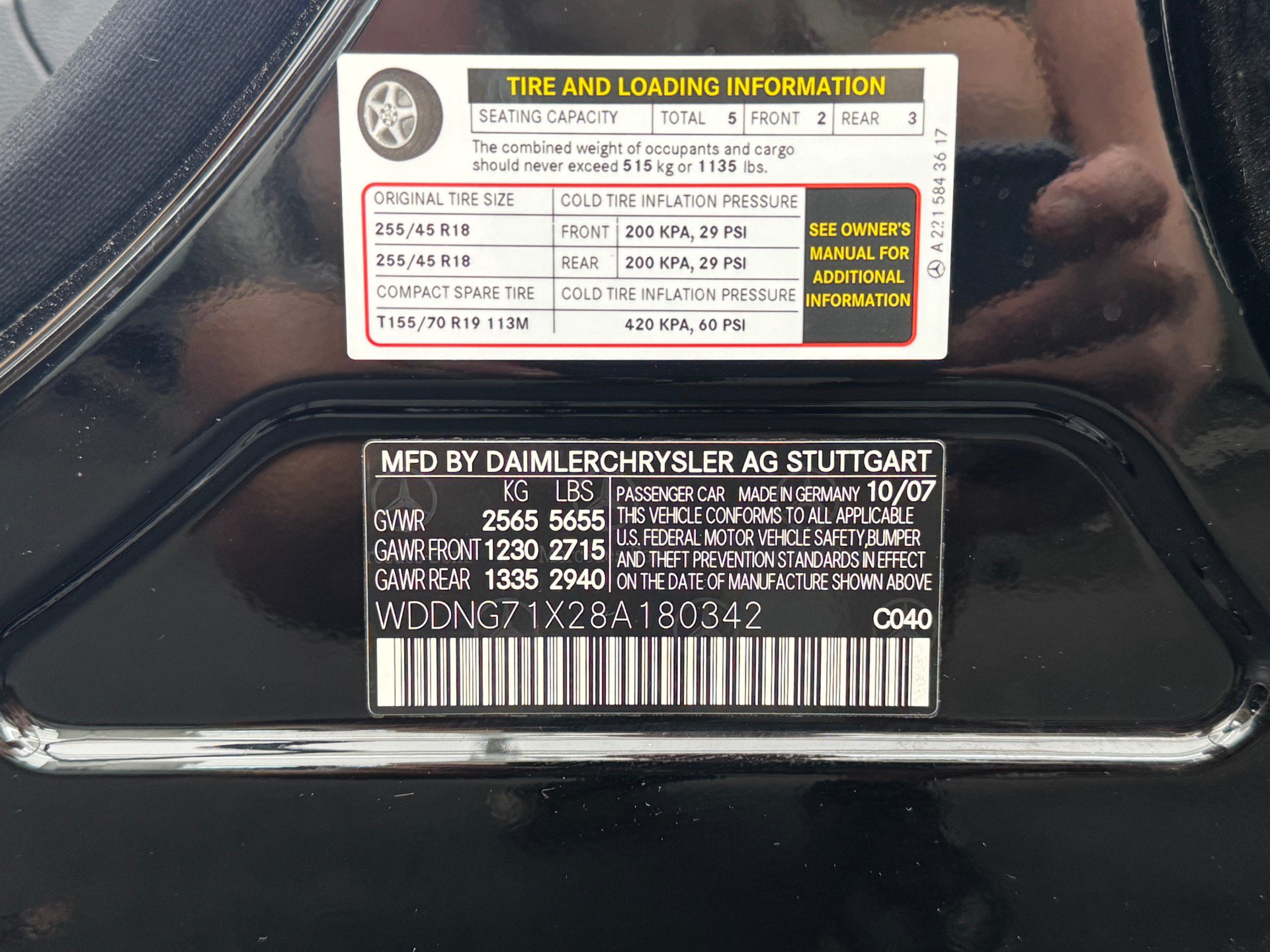 Used 2008 Mercedes-Benz S 550 image 57