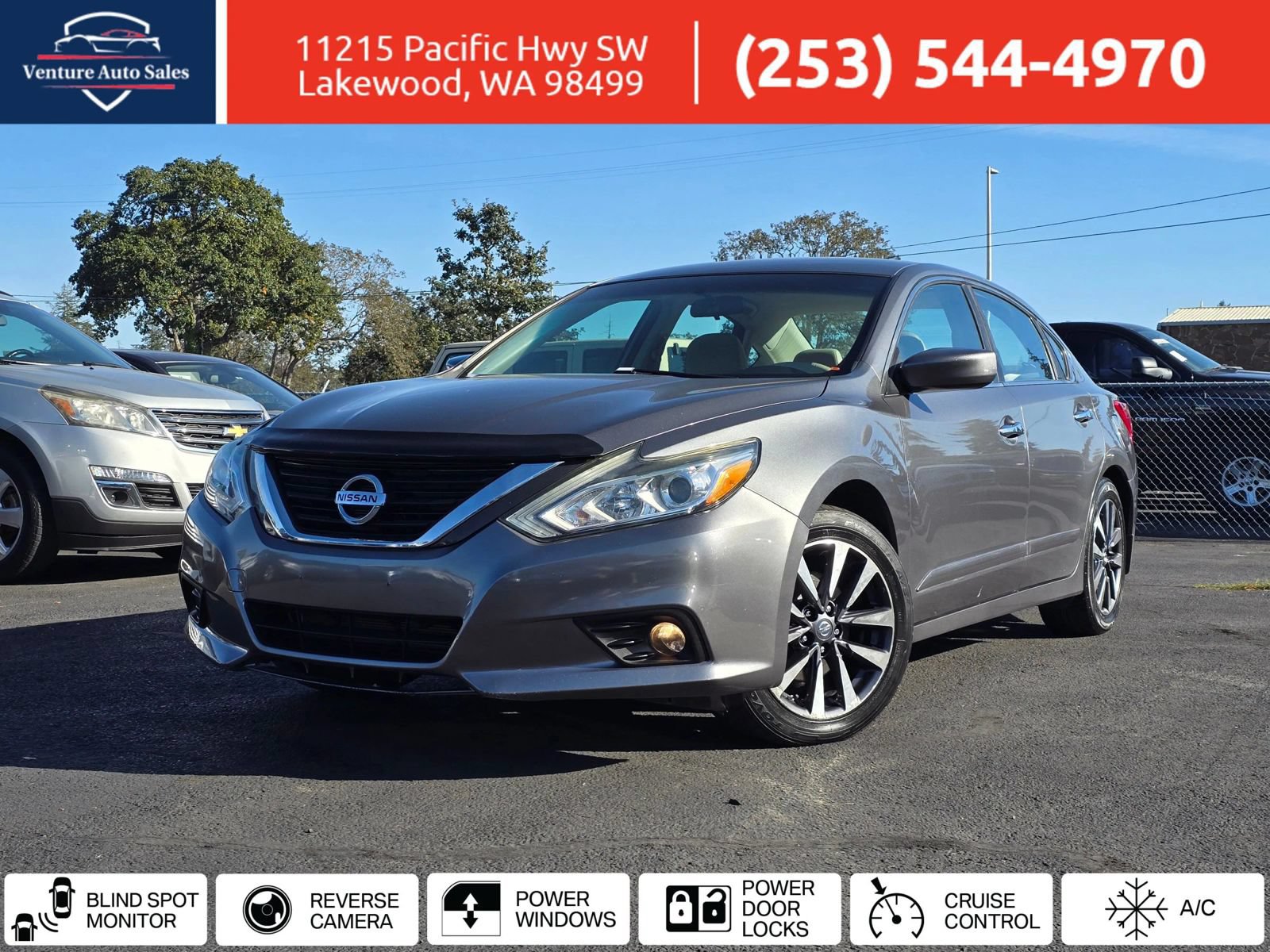 Used 2016 Nissan Altima 2.5 SV FWD image 1