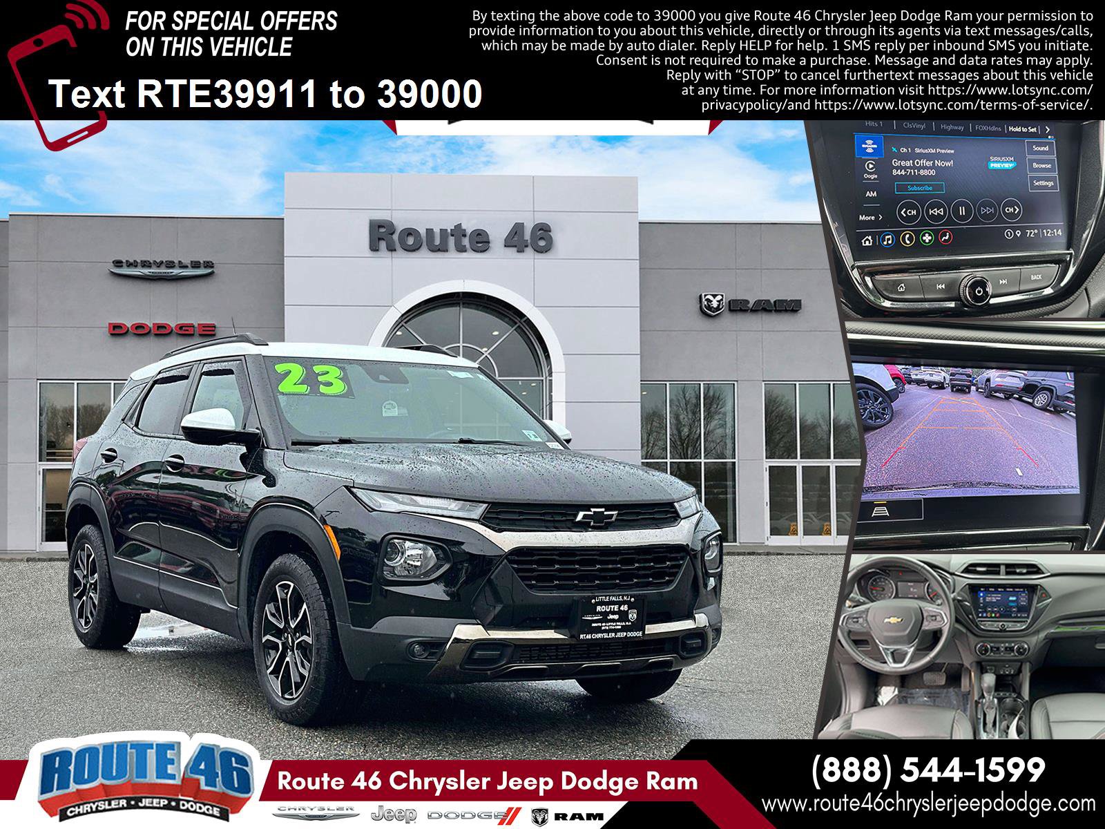 Used 2023 Chevrolet TrailBlazer ACTIV w/ Technology Package