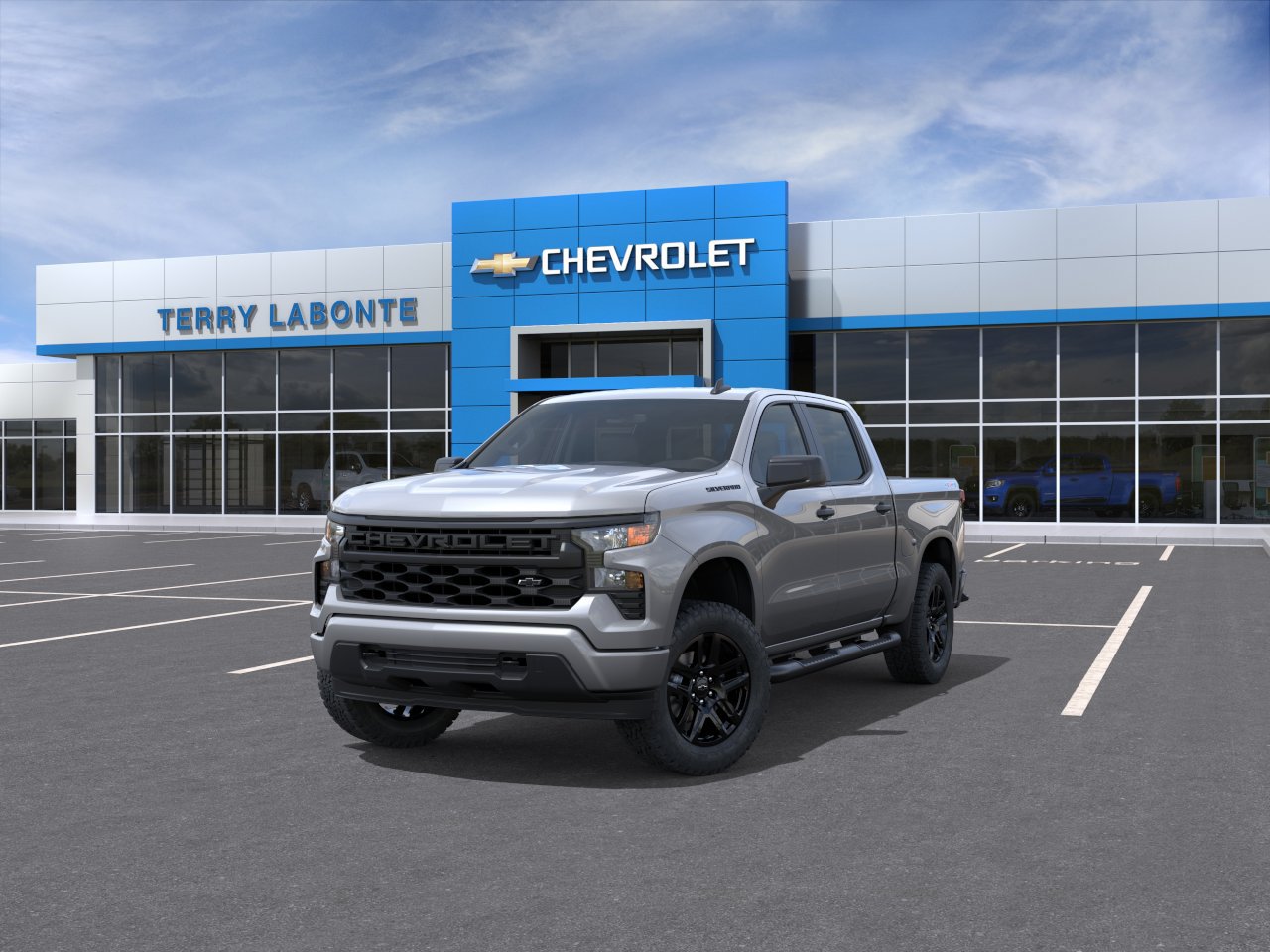 New 2026 Chevrolet Silverado 1500 Custom w/ Turbomax Blackout Package AWD/4WD image 10