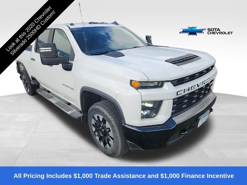 Used 2020 Chevrolet Silverado 2500 Custom w/ Custom Value Package