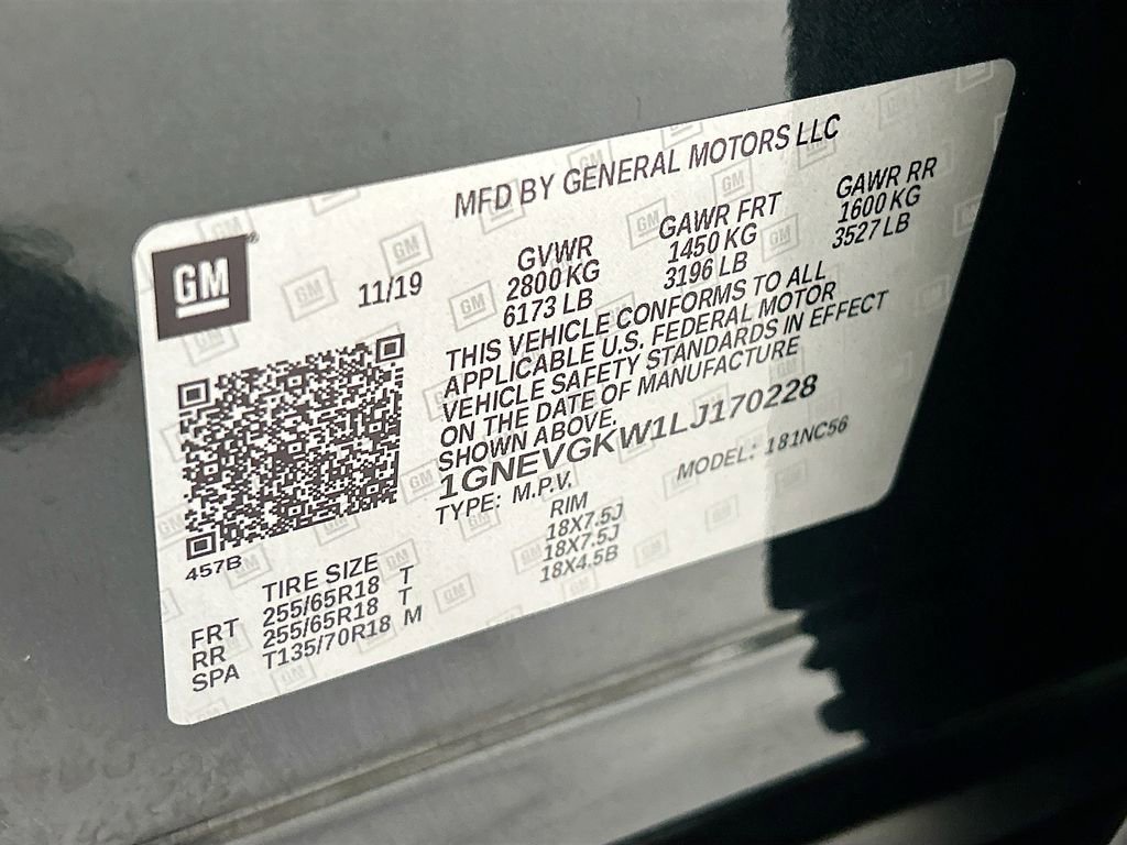 Used 2020 Chevrolet Traverse LT image 32